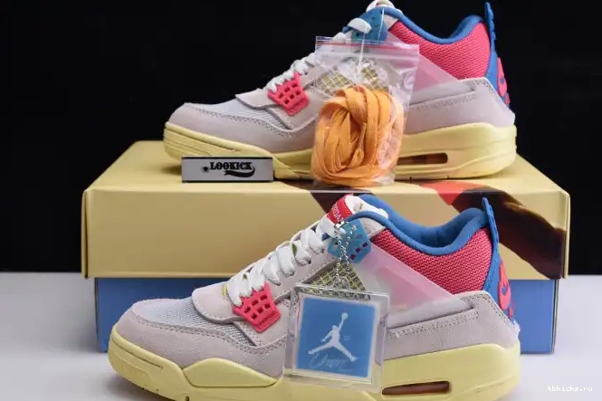 Cheap TB DC9533-800 Retro Ice Guava 4 Air Jordan Union 0412